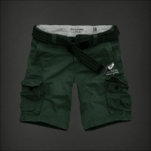 Abercrombie Fitch Hombres Cargo Patalón Corto AF7514